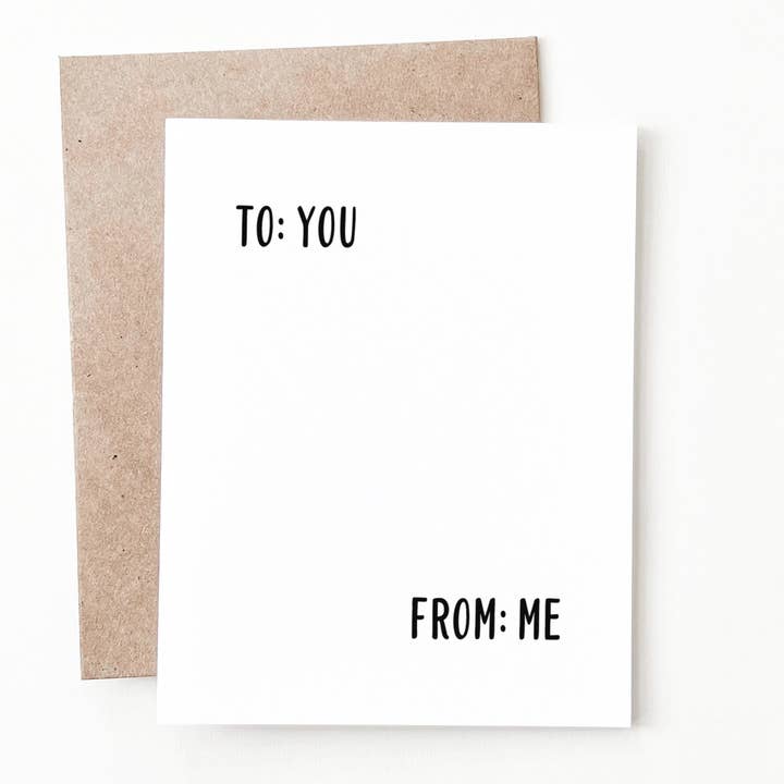 Simple Birthday Card for wholesale by Nine Two Design