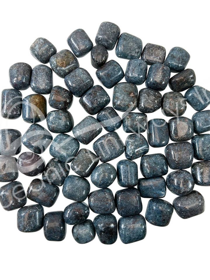 (KG)TUMBLED STONES - KYANITE, BLUE & GREEN 20-30 MM for wholesale by Oceanic Linkways Inc