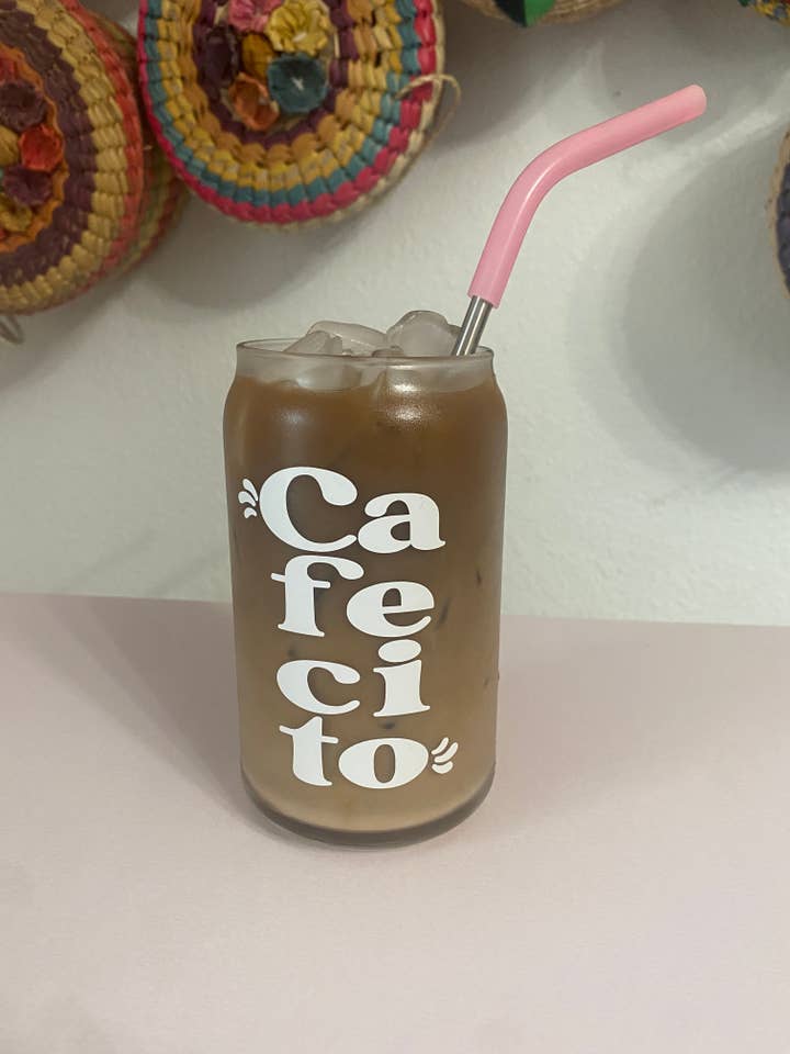 Cafecito Beer Can Glass for wholesale by Very That