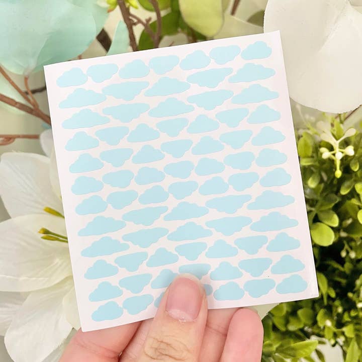 Cloud Deco Sticker Sheets for wholesale by MahchaMoon