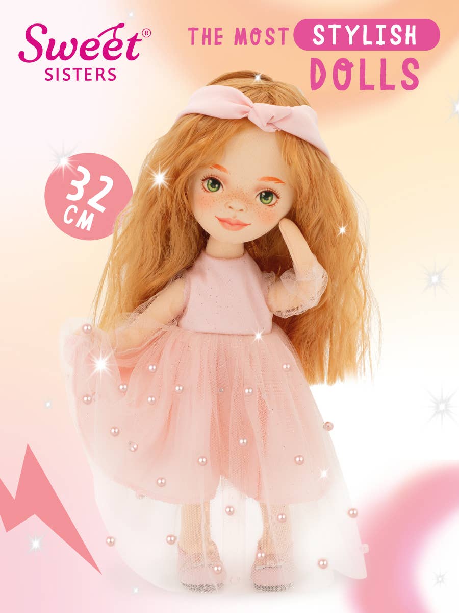 Orange Toys - Vendita all'ingrosso Bambola - Bambini - Bambola Sunny con abito rosa - 32 cm8