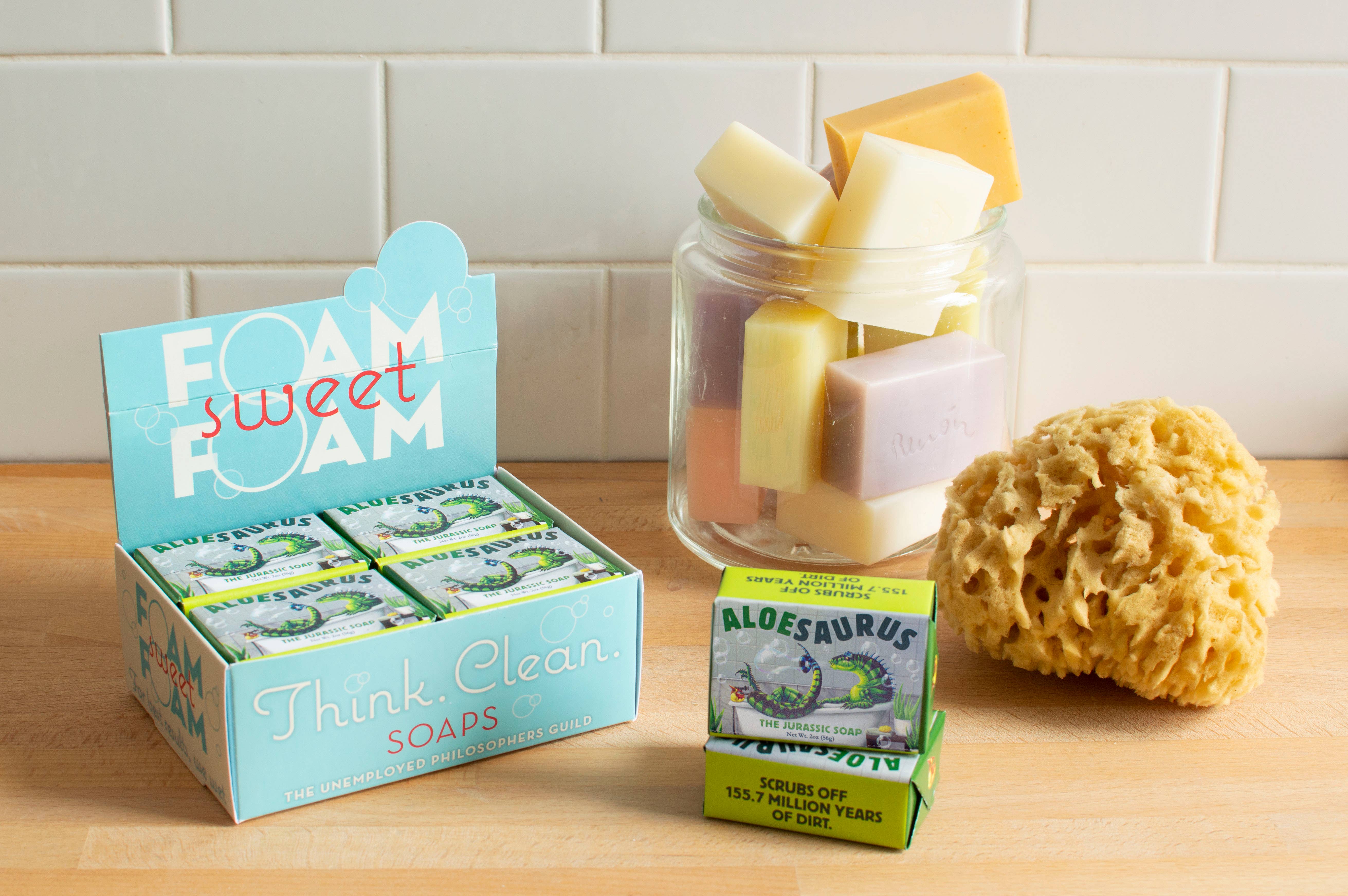 Unemployed Philosophers Guild - Wholesale Retailer Display Stand/Case - Countertop Soap Display (you pick the soap)2