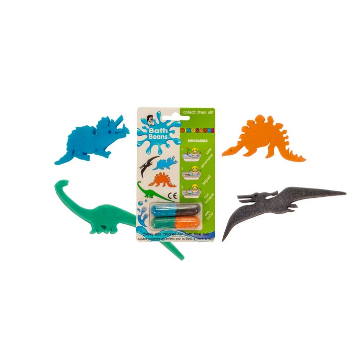 The Bean People - Wholesale Bath Toy - Baby - Bath Beans - Dinosaurs