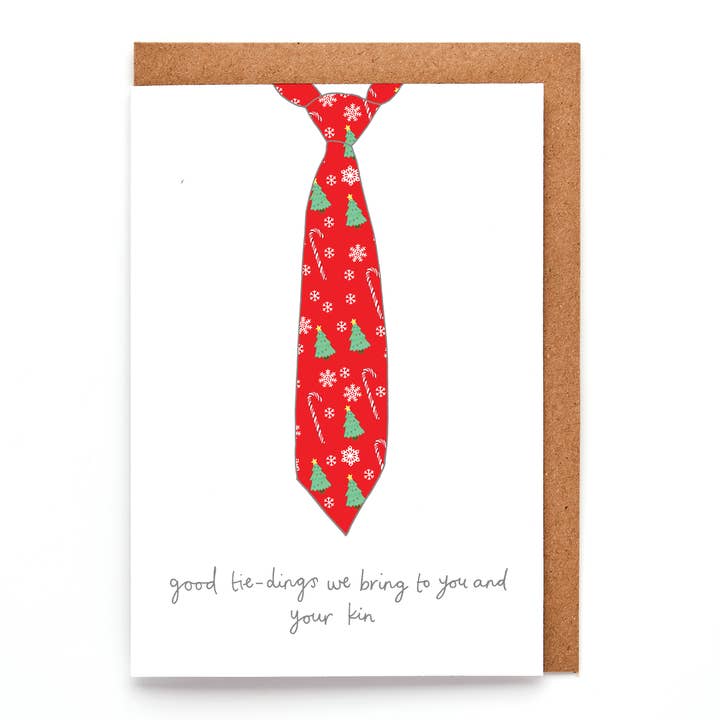 You've Got Pen On Your Face - Wholesale Christmas card - Tie-dings Christmas Card | Funny Christmas Card For Men