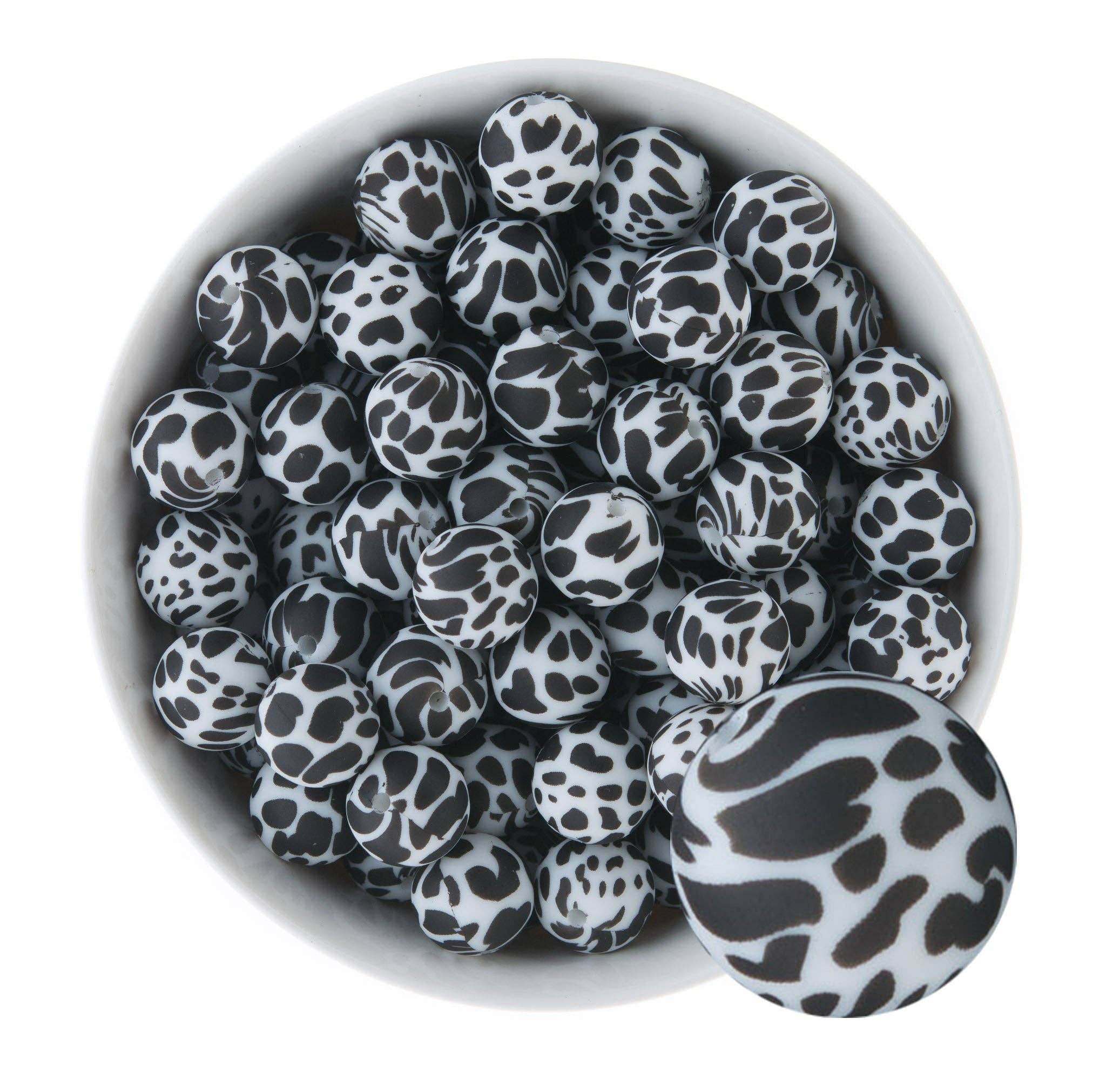 Cara & Co Silicone Craft Supply - Wholesale Craft Supplies - Standard Silicone Print Beads19