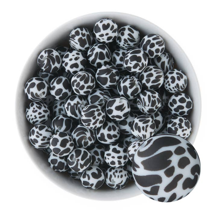 Cara & Co Silicone Craft Supply - Wholesale Craft Supplies - Standard Silicone Print Beads19