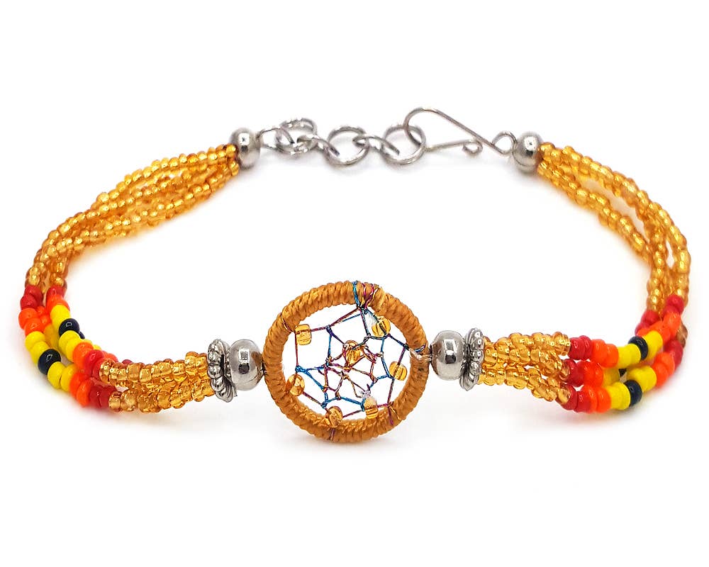 Pichincha - Wholesale Beaded Bracelet - Native Inspired Dream Catcher Beaded Multi Strand Bracelet11