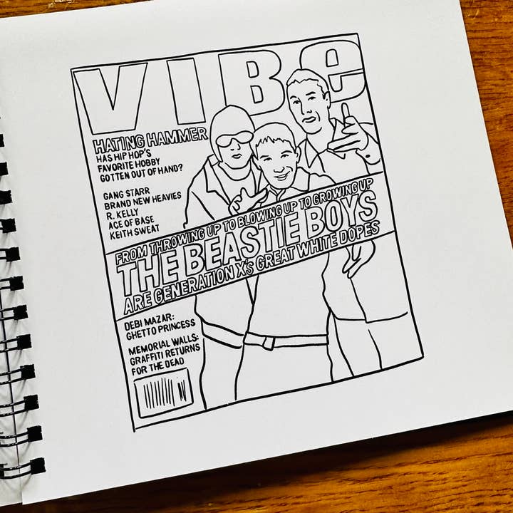 UNDERDOG NATION - Wholesale Coloring & Activity Book - Adult - Beastie Boys Pint Size Coloring Book3