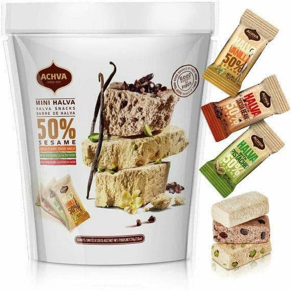 Galil Brands - Venta al por mayor Tarta - Mini bolsa de snack de halva | Halva | 215 g8