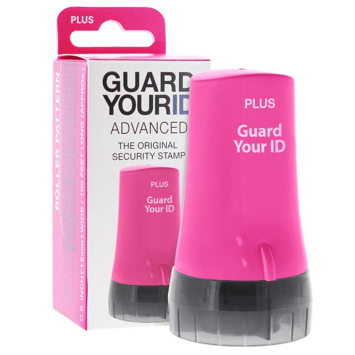PLUS CORPORATION OF AMERICA - Wholesale Rubber/Decorative Stamp - GYID - Guard Your ID Advanced 2.0 Roller7