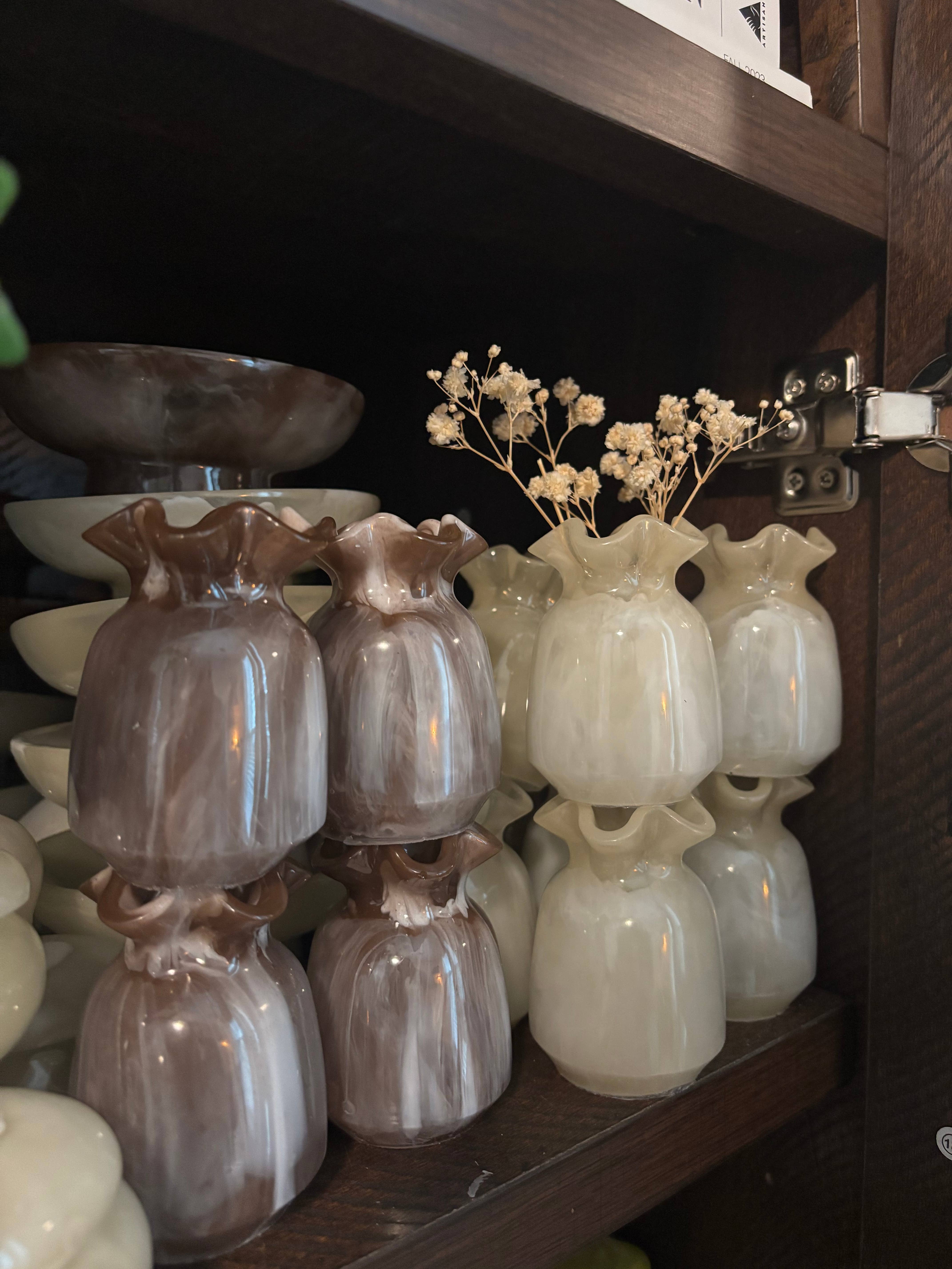 V.rogers Designs - Wholesale Vase - Zara Sculptural Vessel, Stem + Bud Vase, Organic Vase5