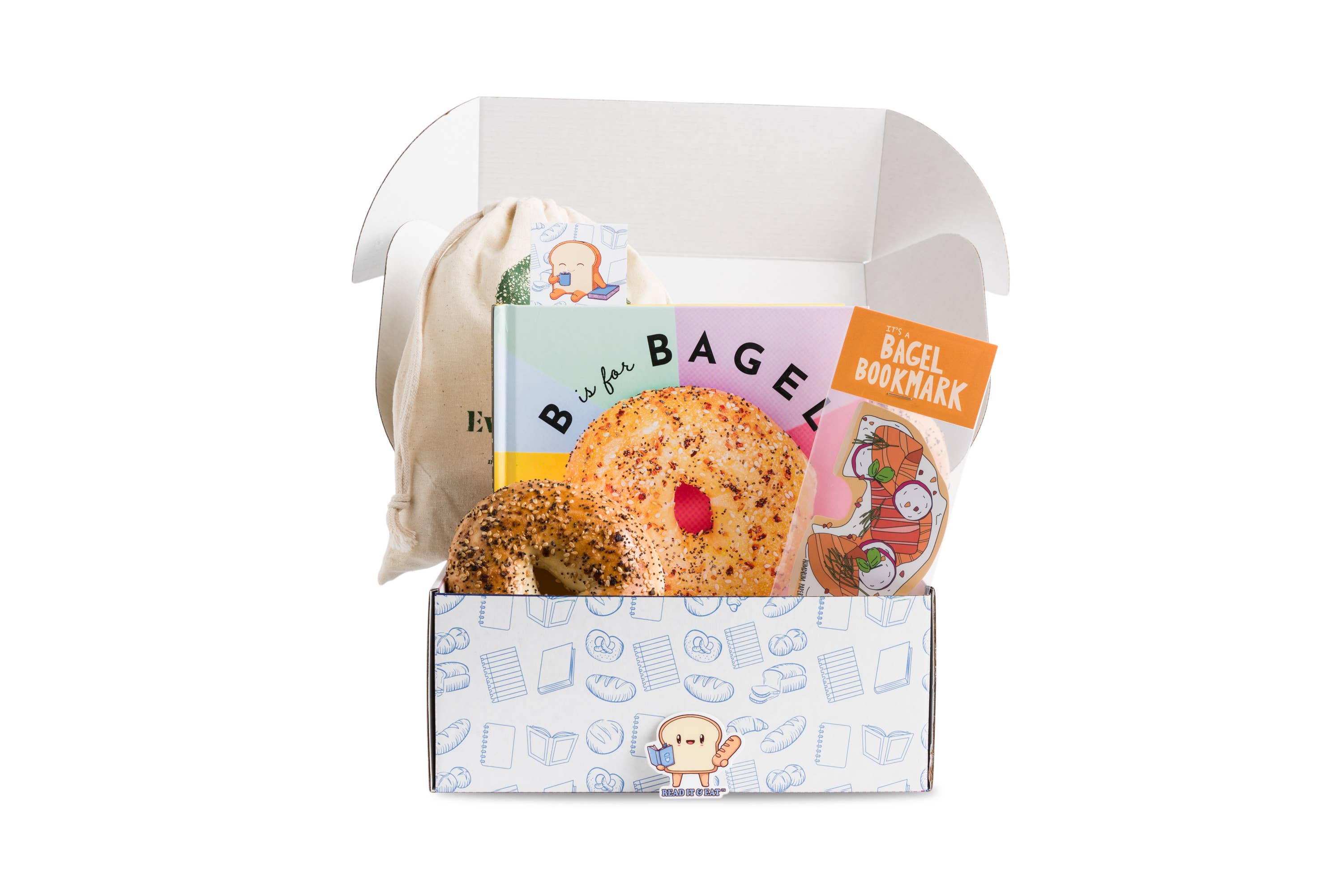Read It & Eat - Wholesale DIY Food Kit - Bagel Box | Read It & Eat | Bagel DIY4