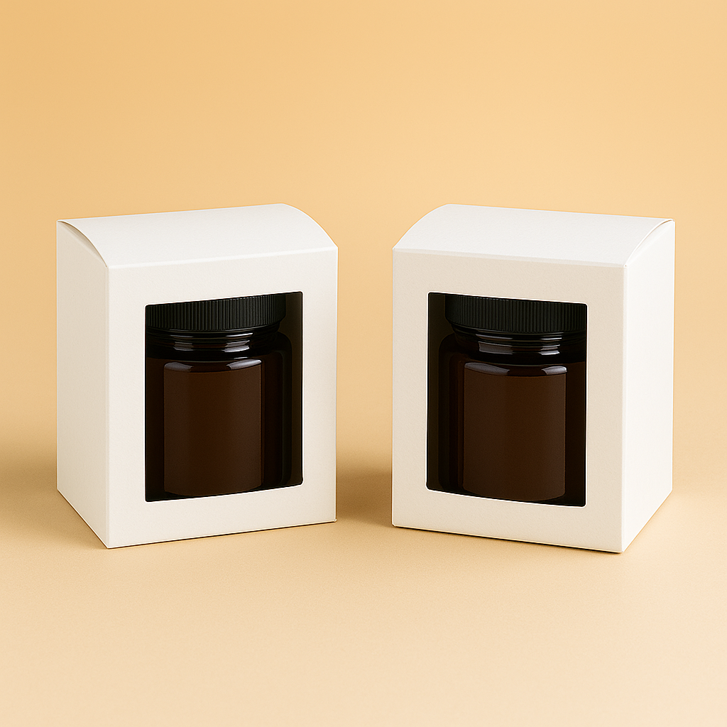 Vici Pack - Wholesale Jar/Filled Candle - Candle Jar Box Retails Packaging - Set of 25 Units9