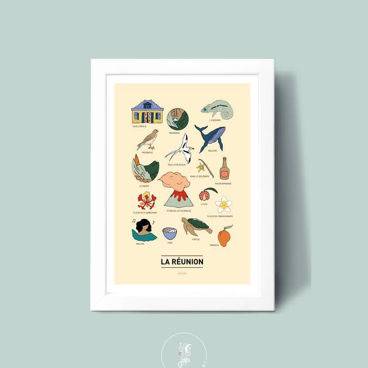 Mrjcrrart - Wholesale Postcard - Reunion