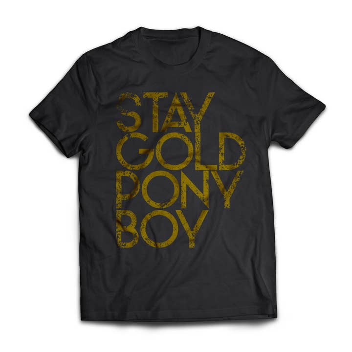 Stay Gold Pony Boy for wholesale by The Tee Cult