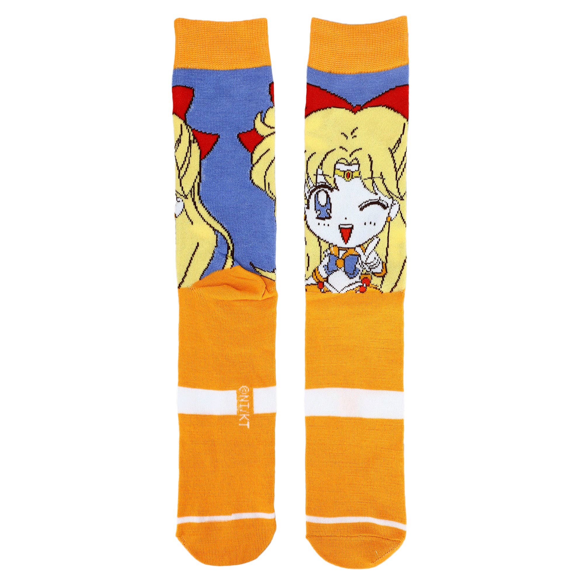 Bioworld Merchandising - Wholesale Socks - Men's - Sailor Moon Crystal Characters Men's 5-Pack Crew Socks5