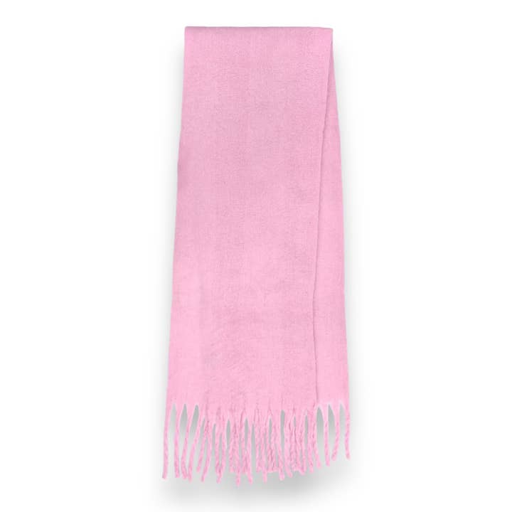 London Scarves - Wholesale Scarf - Women's - Plain chuncky fluffy scarf7