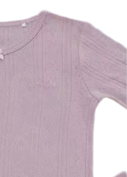 Bébé Sunny - Vente Body (à pieds) – bébé - Précommander des bodies en coton pointelle1