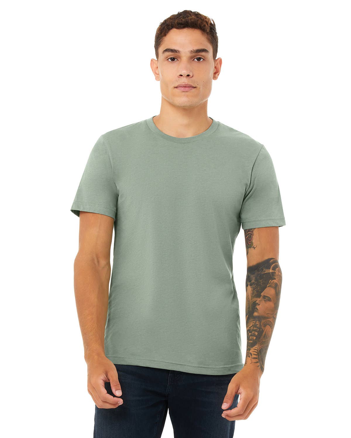 Total Apparel - Wholesale T-Shirt - Men's - Bella + Canvas Unisex Heather Blank CVC T-Shirt | 3001CVC56