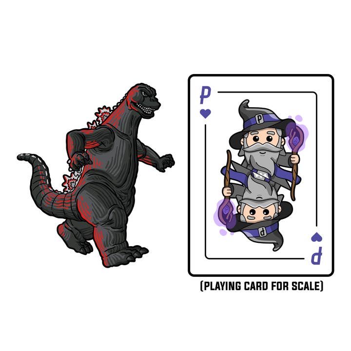 Pinfinity - Wholesale Lanyard - Unisex - Godzilla VS Mechagodzilla Pin and Lanyard Set (Showa Era)5