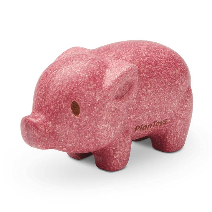 PlanToys - Wholesale Figurine Toy - Kids - PlanToys PlanWood Pig Figurine Toy0