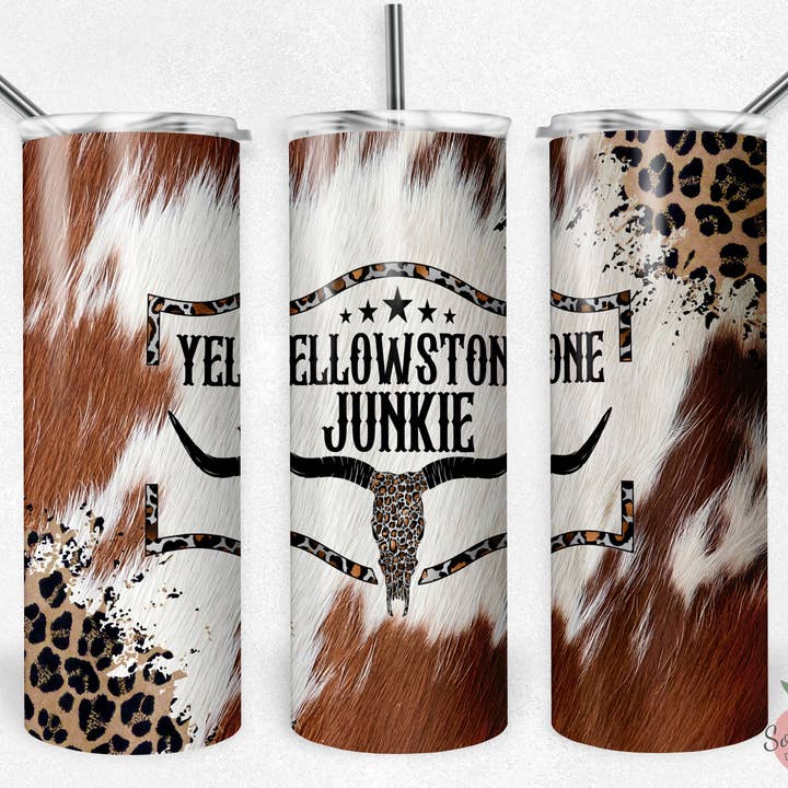 Yellowstone Tumbler, Country Tumbler, Western Tumbler for wholesale by So Peachy Designs