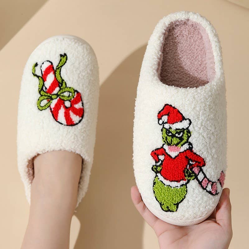 JOSSLYN by wall to wall – Engroshandel Slippers - Dame – Bløde plyssede hjemmesko med svampe, hjerte eller regnbue - varme og komfortable27