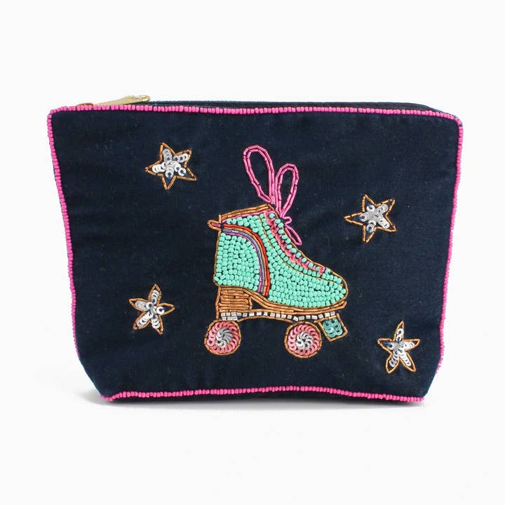 My Doris - Wholesale Pouch - Women's - ROLLER SKATES AND STARS SMALL POUCH0