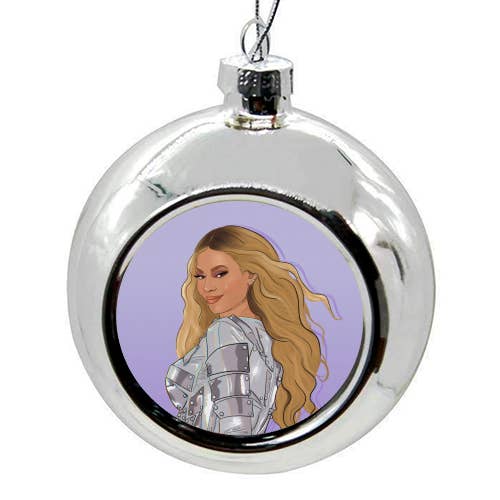 ART WOW - Wholesale Ornament - Christmas Baubles 'Renaissance Beyoncé'