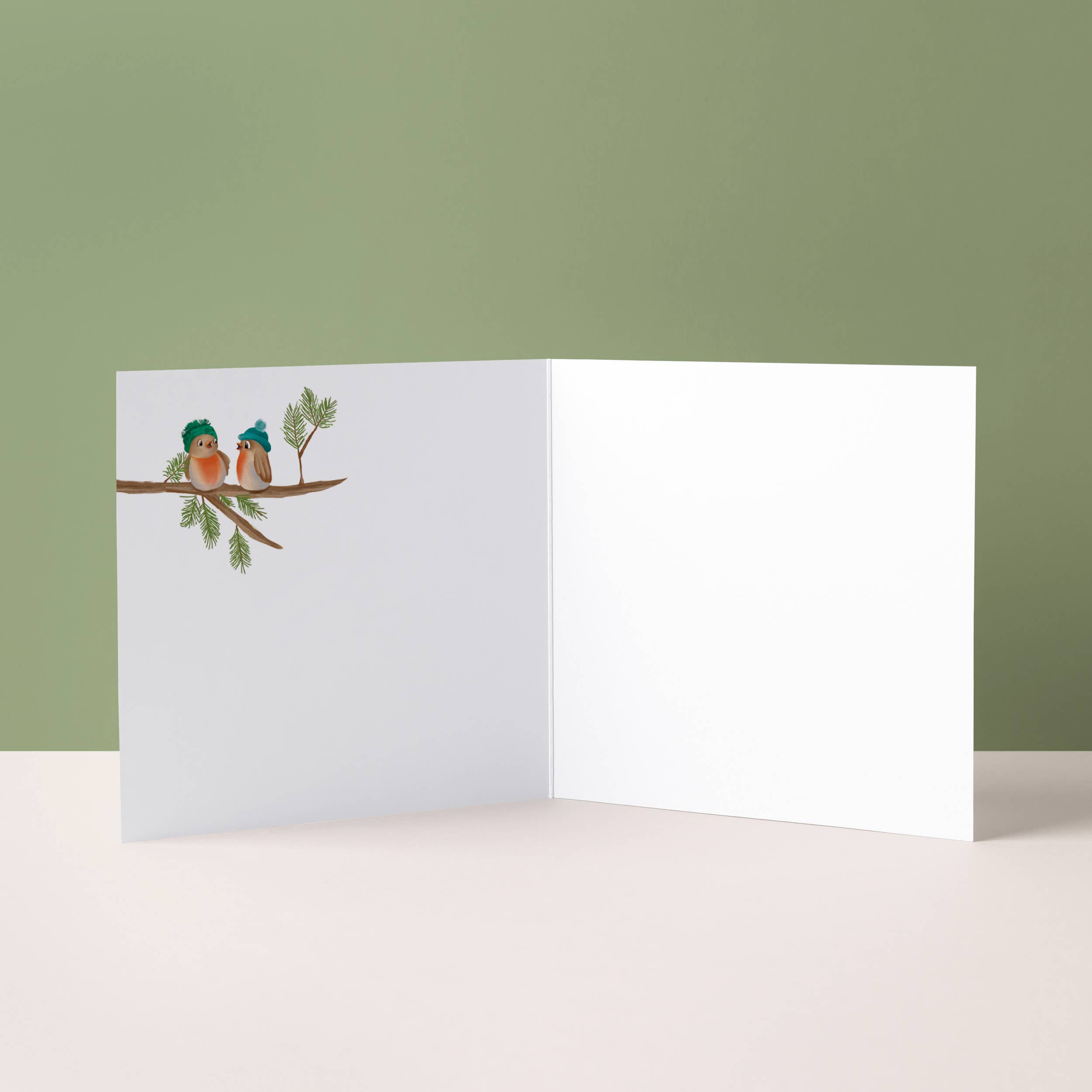 Studio Poppybird - Vendita all'ingrosso Biglietti di auguri di Natale - Biglietto d'auguri | Cartolina di Natale Uccellini2