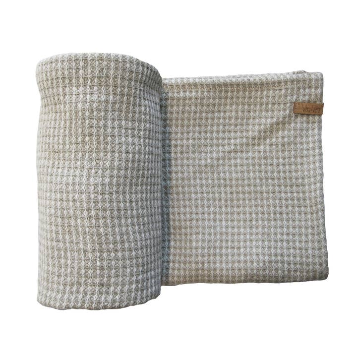 Verna linnen wafelplaid, 90 x 120 cm voor wholesale door Vera-Vera