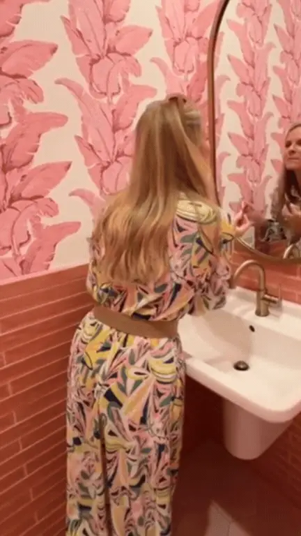 Multi Abstract button down coverup for wholesale on Faire6