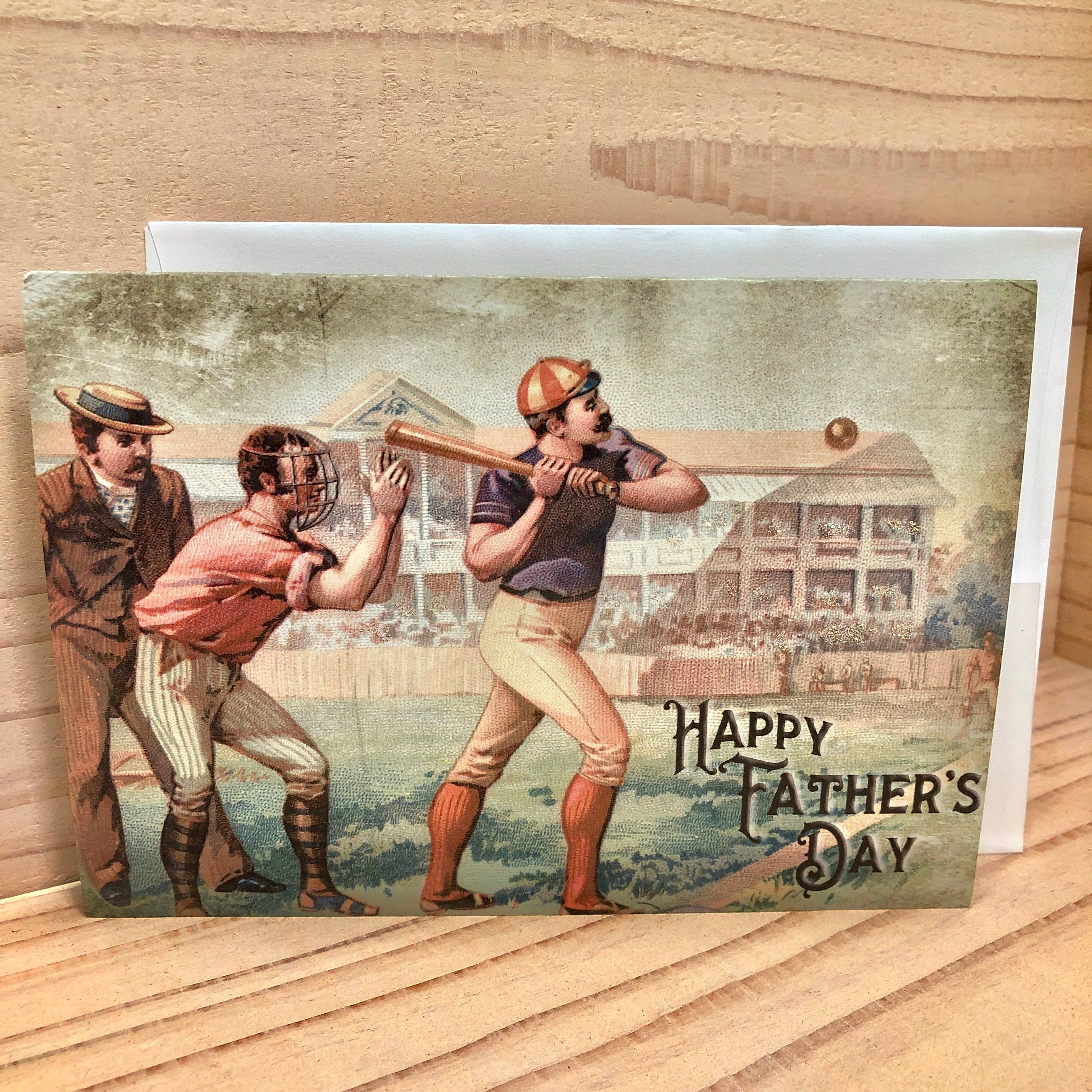 Yesterday's Best - Wholesale Father's Day Card - Baseball Father's Day Card0