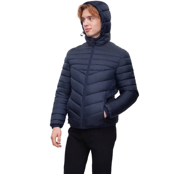 Rokka & Rolla - Wholesale Puffer Jacket - Men's - Men's Light Puffer Jacket Coat3