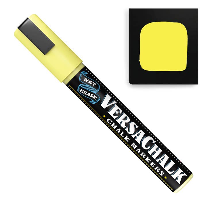 Marcador de tiza amarillo neón para venta al por mayor de VersaChalk