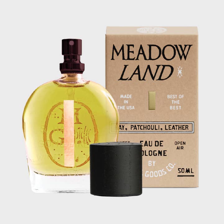Meadowland Eau de Cologne – Erba, Cedro & Patchouli | Lunga Durata, 50ml per la vendita all'ingrosso da parte di Misc Goods Co.