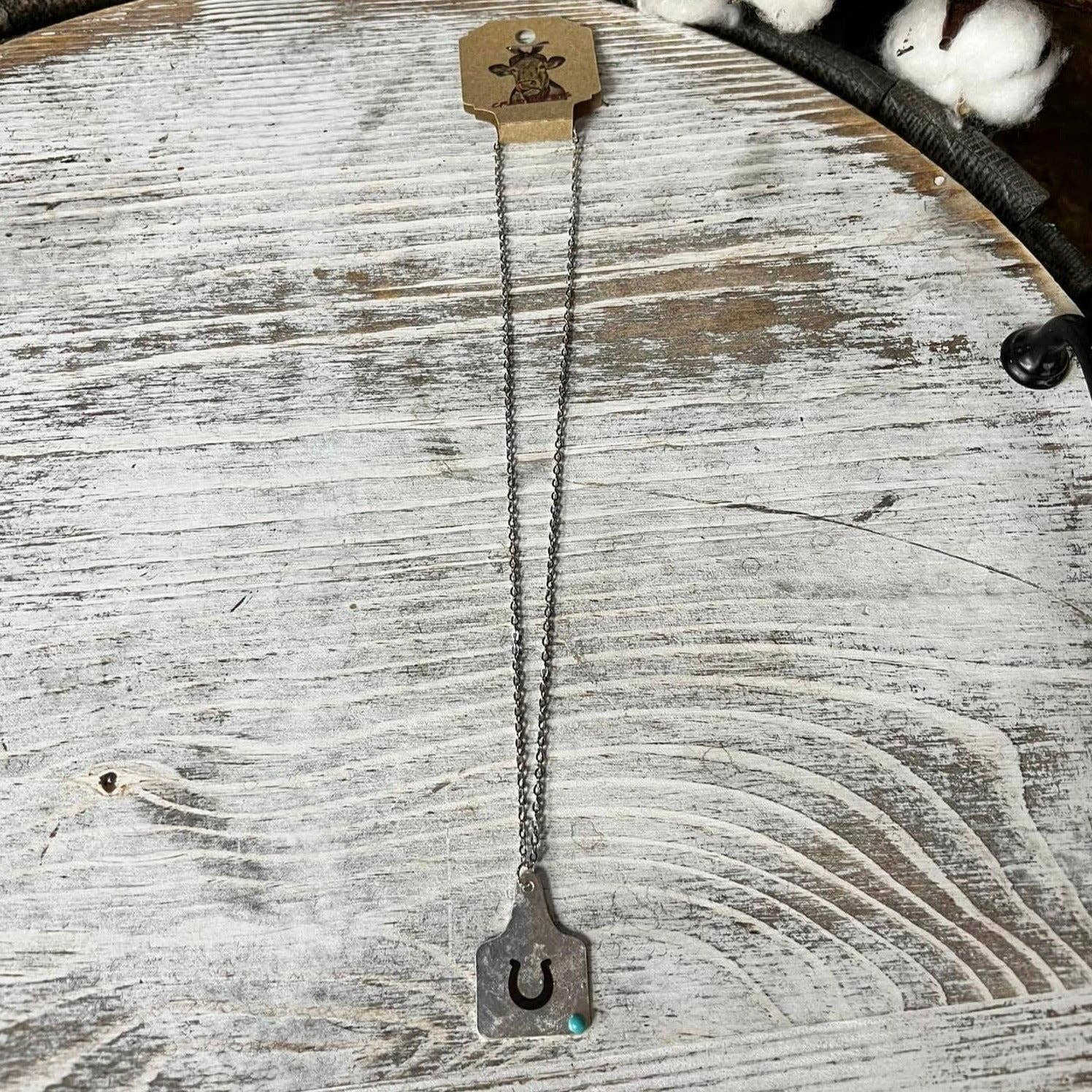 Crazy Heifers Wholesale – Großhandel Kette mit Anhänger/Charm – Metall-Halskette mit Kuhmarke3