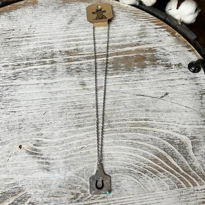 Crazy Heifers Wholesale – Großhandel Kette mit Anhänger/Charm – Metall-Halskette mit Kuhmarke3