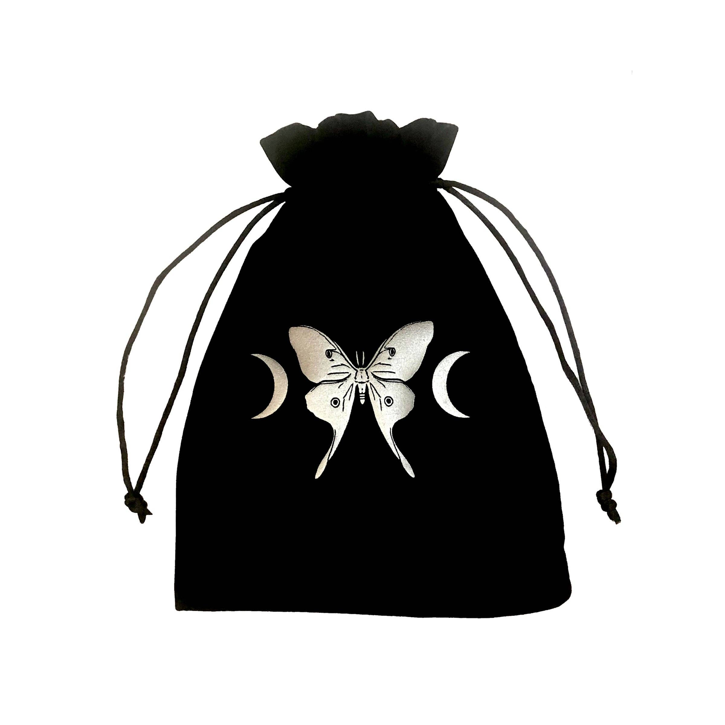 13th Press - Vente Pochette – femme - Pochette de tarot Luna Moth1