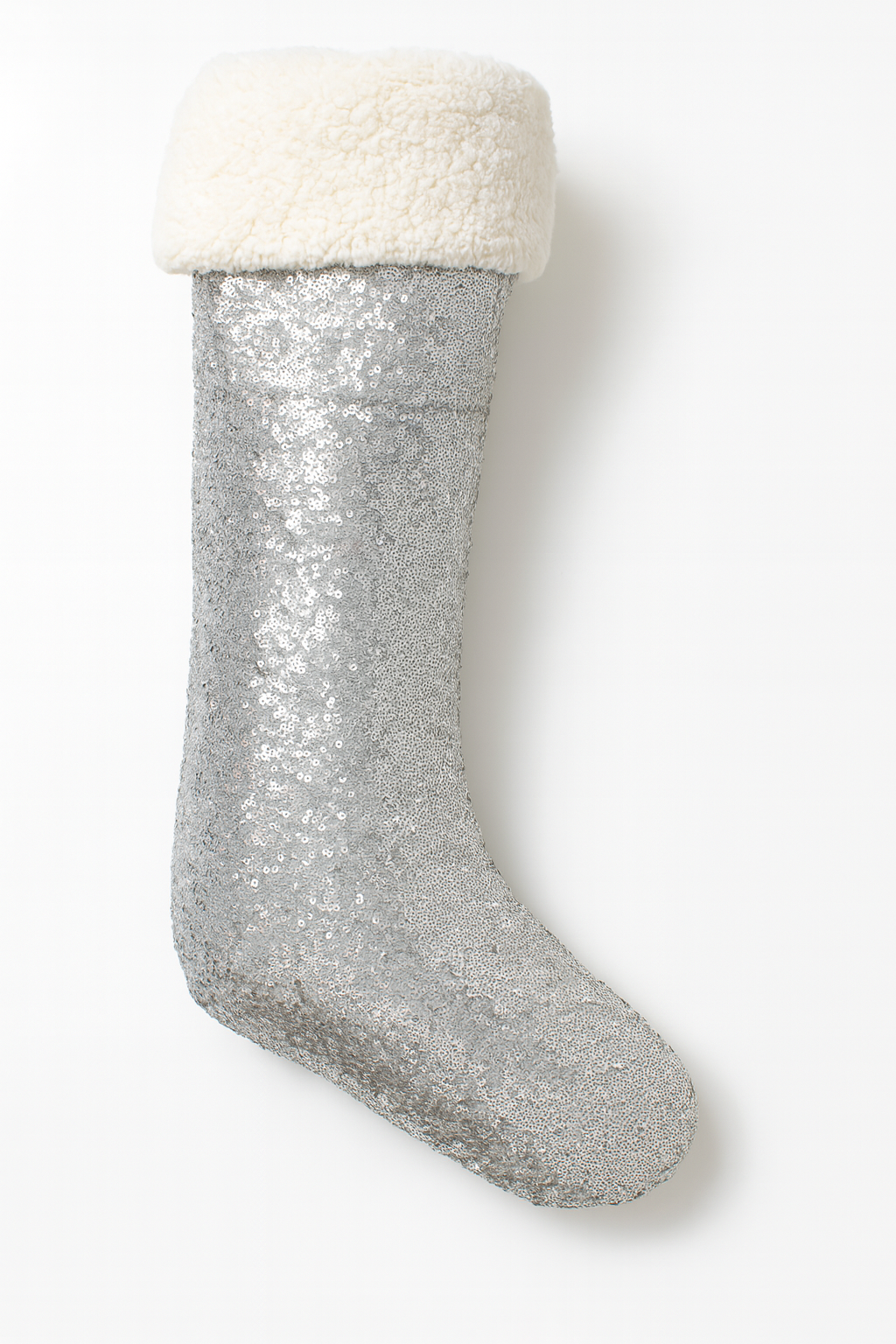 Fennco Styles - Venta al por mayor Calcetines de Navidad - Calcetín navideño con lentejuelas Sherpa0
