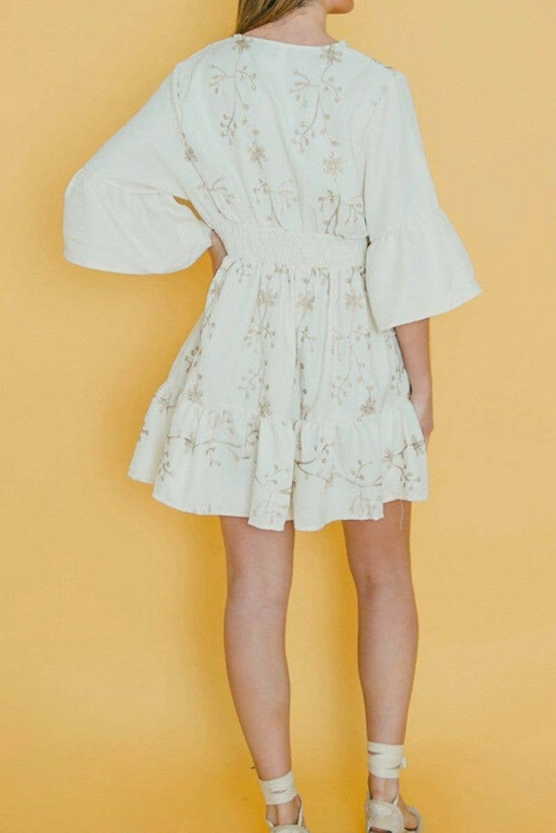 Lula Natura - Wholesale Dress - Women's - BIANCA WHITE DRESS5