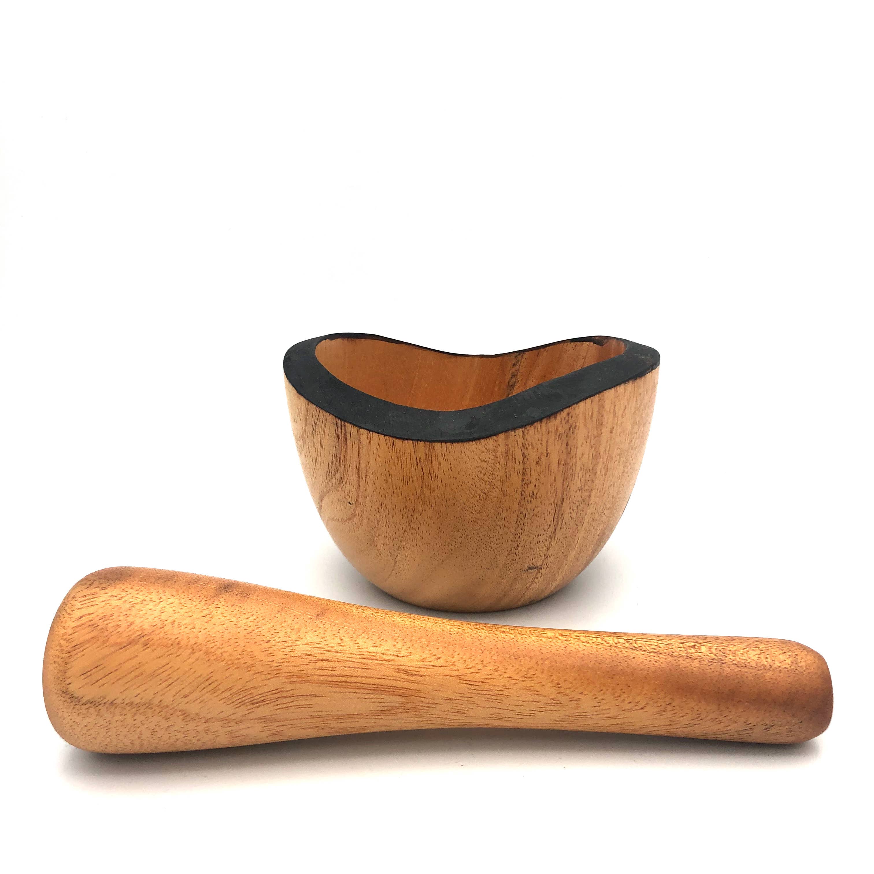 Women of the Cloud Forest - Wholesale Mortar & Pestle - Tropical Hardwood Mortar & Pestle - Rustic4
