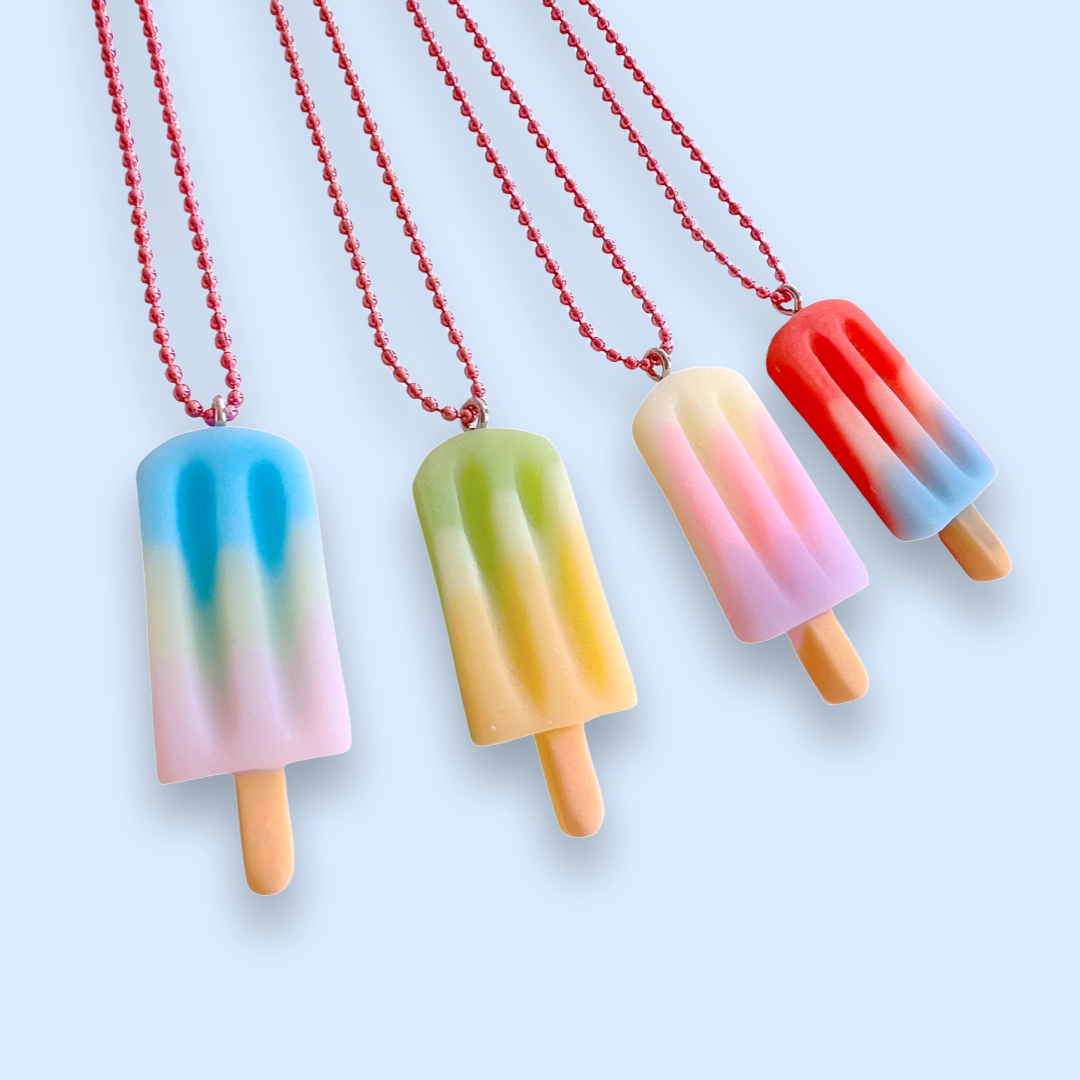 Pop Cutie Accessories & Gifts - Europe - Wholesale Kids Necklace - Kids - Pop Cutie Sorbet Ice Lolly  Kids Necklace  - Jewelry1