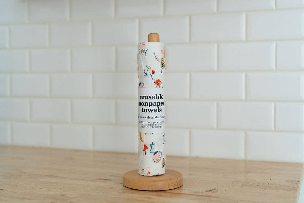 Lauren Alexander Designs – wholesale Paper towels – Reusable Paper Towels - Sunday Morning 0