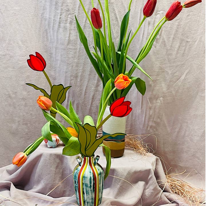 Cosmic Peace Studio - Wholesale Artificial Flowers - FOREVER FLOWER - FRENCH TULIP1