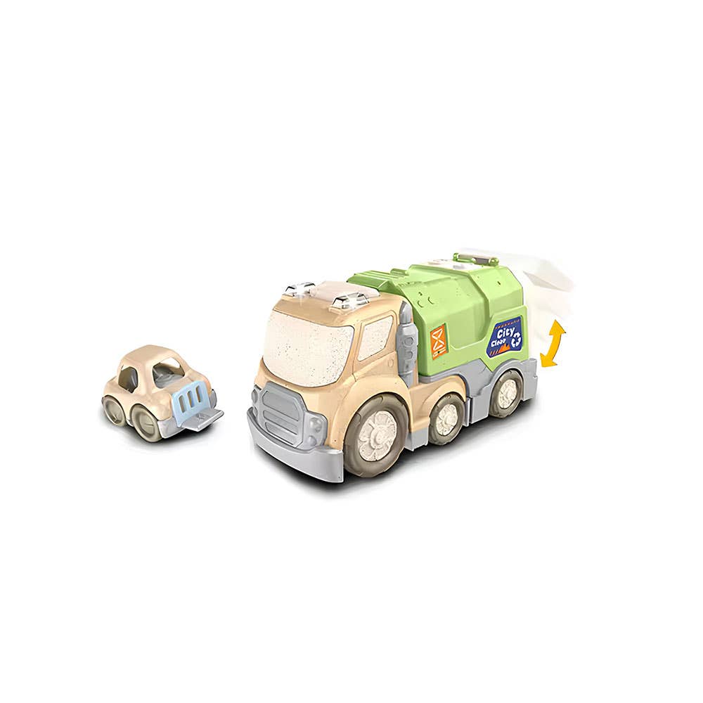AJ Aguiar - Wholesale Toy Car/Truck - Kids - Eco Truck Cleaning Spins With 30 cm Cart0