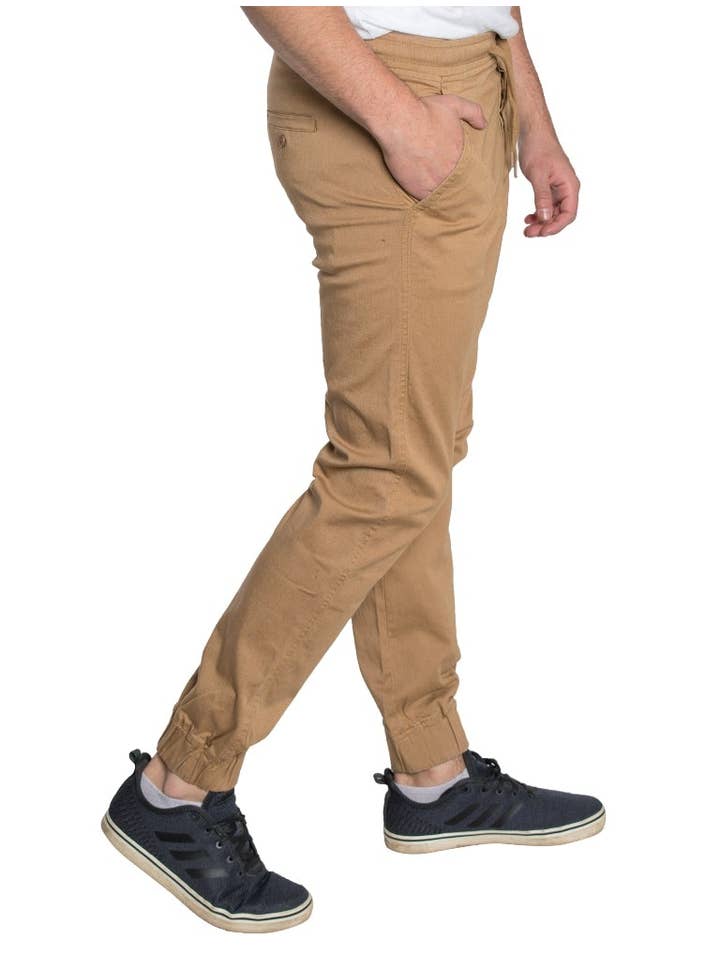 Hawk's Bay – wholesale Pants – Men's – JOGGER TWILL PANTS - 5 COLOR
