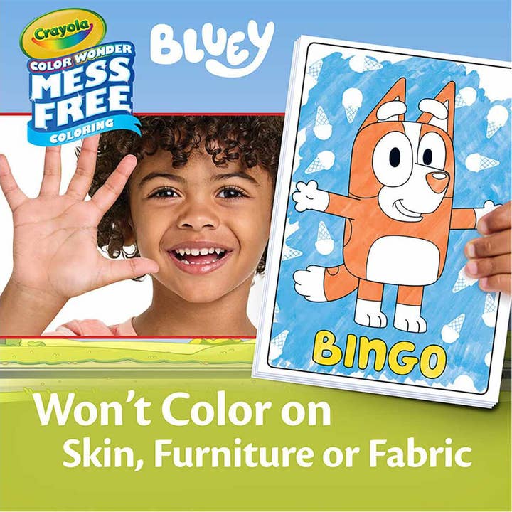 Really Big Coloring Books | ColoringBook.com – Engroshandel Malebog - Børn og baby – Bluey Crayola Color Wonder Miniæske med tuscher