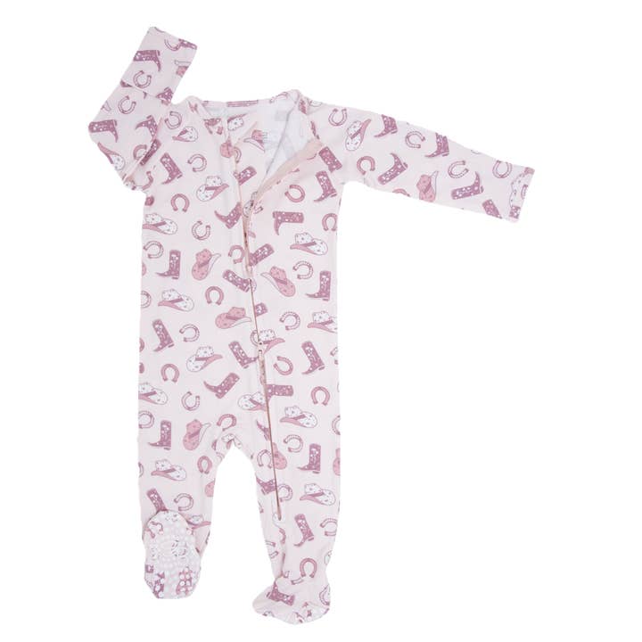 Gwen Bamboo Grenouillère à Fermeture Éclair pour la vente par Hunnies