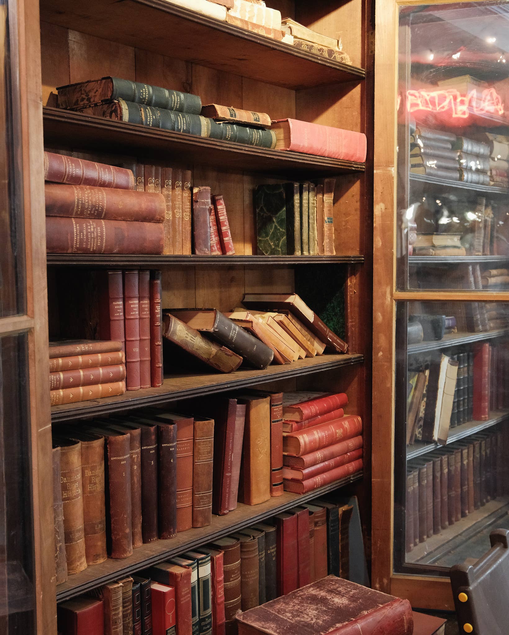 Golden Oldies Antiques - Vendita all'ingrosso Catalogo - Libri rilegati in pelle vintage del Nord Europa1